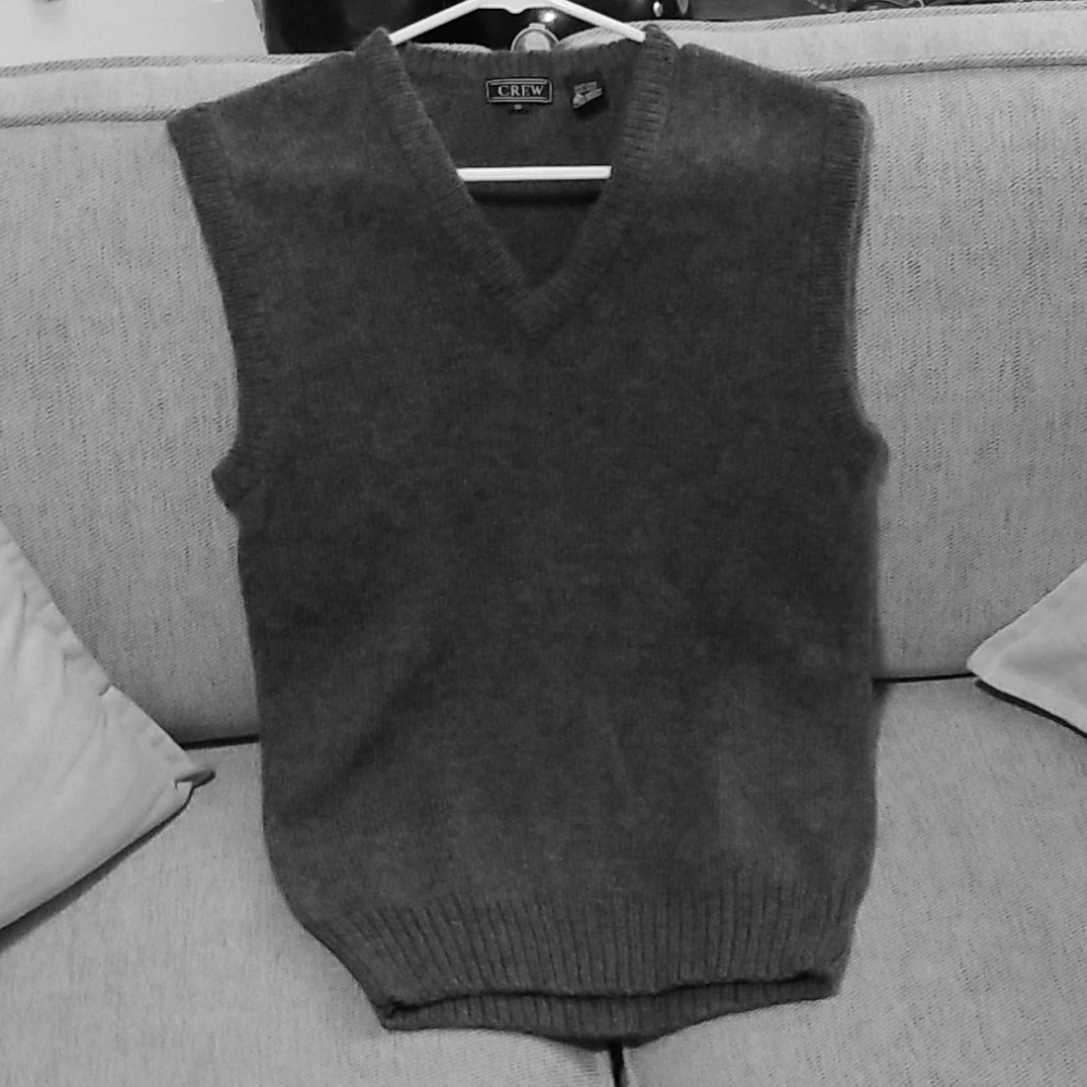 Small Crew wool sweater vest